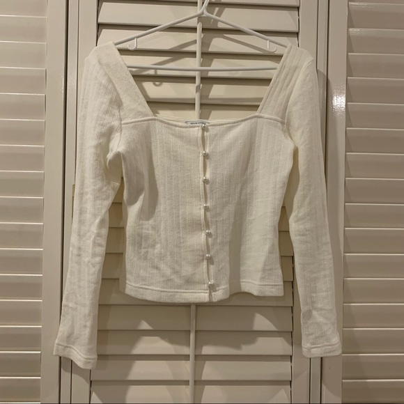 Petite Studio Juliet White Top - Picture 9 of 16